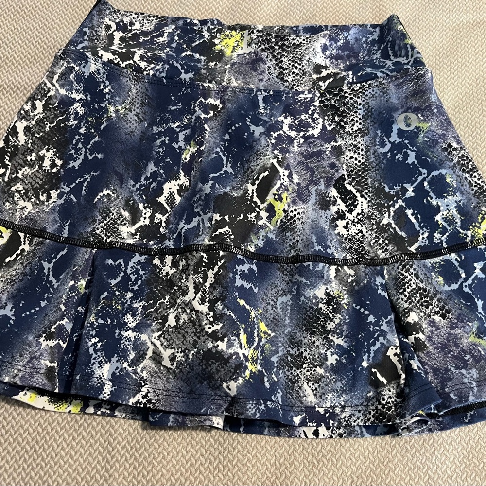 DonaJo Multicolor Print Pull On Skort Size 1 (Small)
